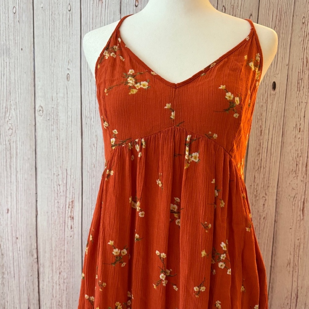 FOREVER 21 Orange Dress